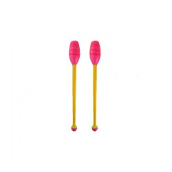 CLAVAS CLASSIC PLASTICO-GOMA INFANTILES ROSA-AMARILLO